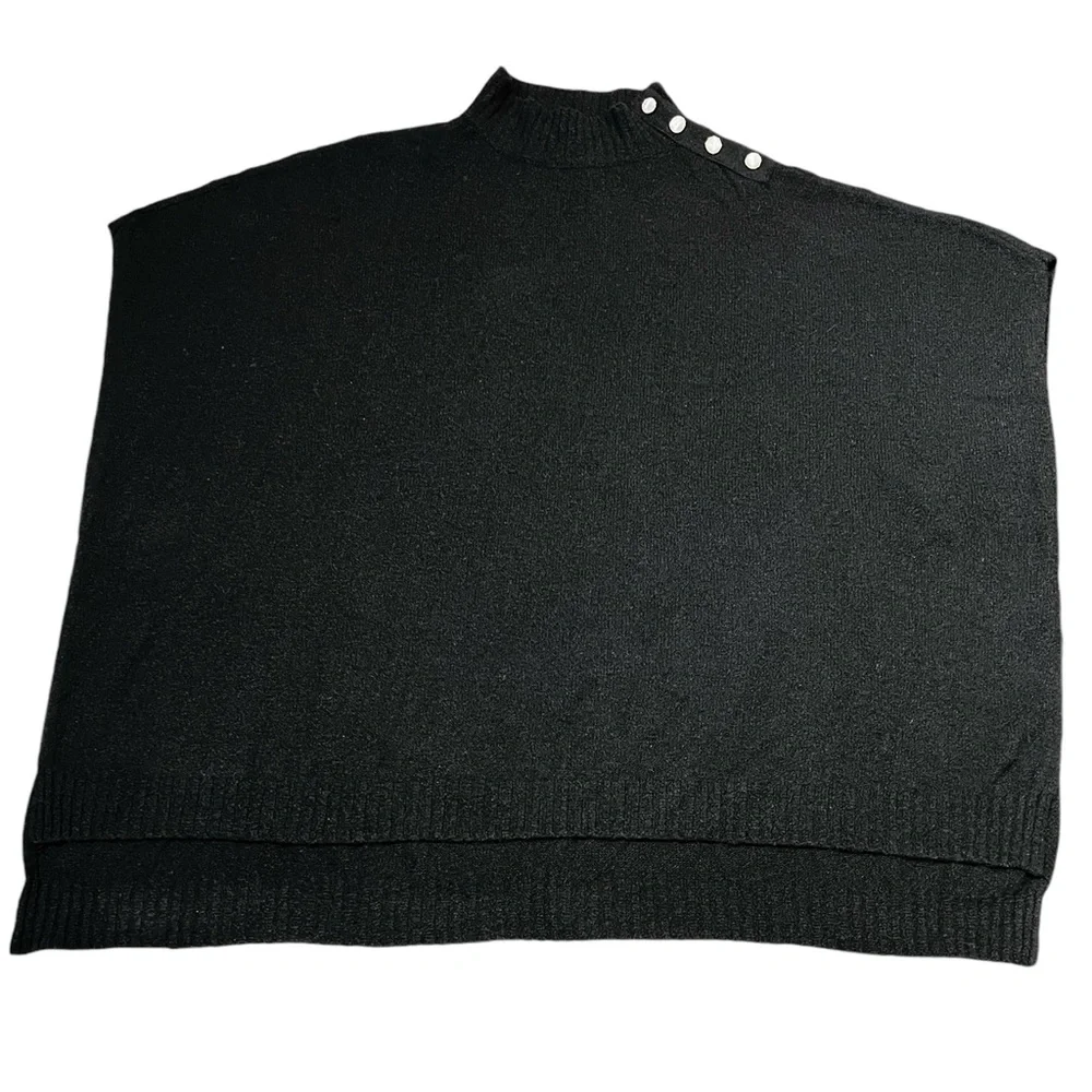 J. Crew Button Neck Poncho